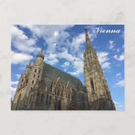 WiAustria St. Stephens Cathedral Travel Photo Vykort