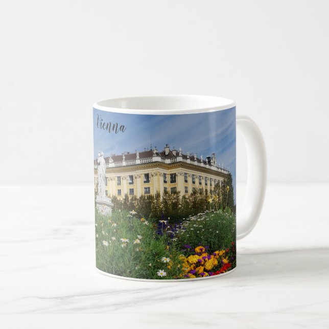 WiAustria Travel Photo Schonbrunn Palace Kaffemugg (Framsida höger)