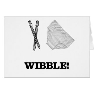 Wibble Hälsningskort
