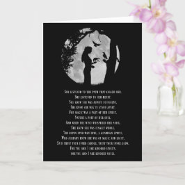 Wicca Inspired Grattis på födelsedagen Dikt med av Kort