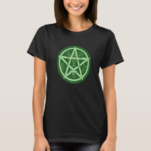 Wicca Irish Celtic Pentagram Knot T Shirt