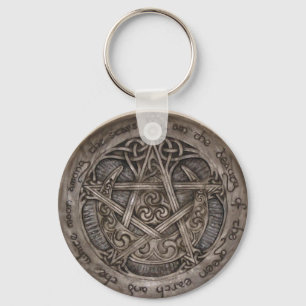Wicca Keychain Nyckelring