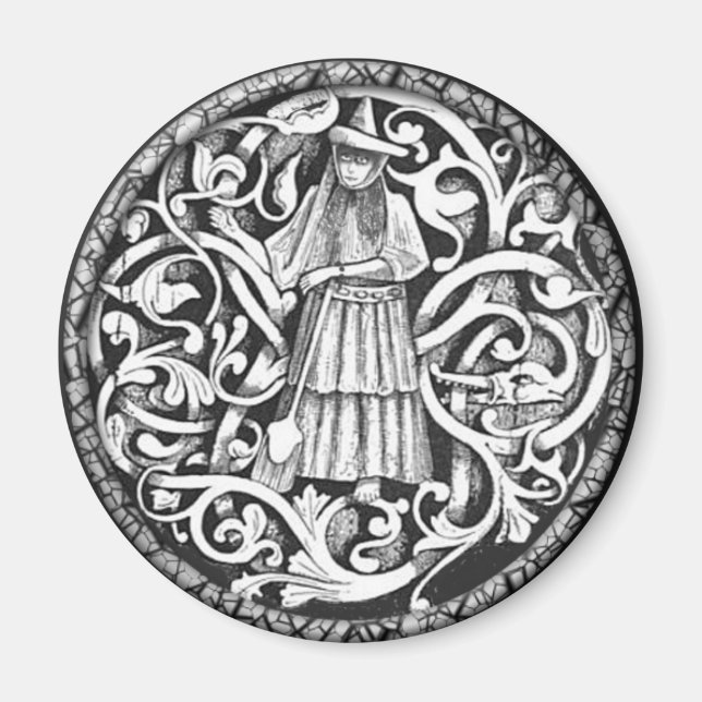 Wicca Magnet (Framsidan)
