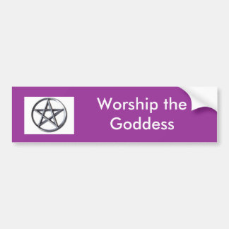 wicca-pentacle3 tillber gudinnan bildekal