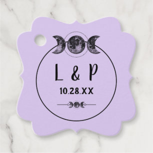 Wicca Wedding Favor Märkres Handfasteing Wiccan Pa Gåvor Etiketter