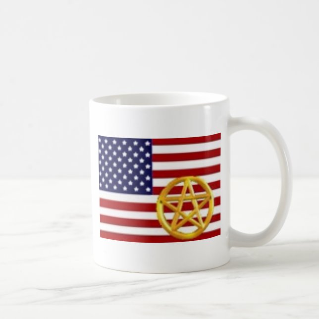 Wiccan Amerika Kaffemugg (Höger)