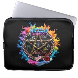 Wiccan Goddess Laptop Fodral
