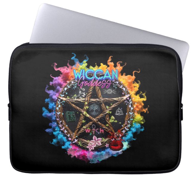Wiccan Goddess Laptop Fodral (Framsidan)