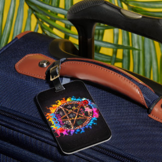 Wiccan Goddess Luggage Tag Bagagebricka