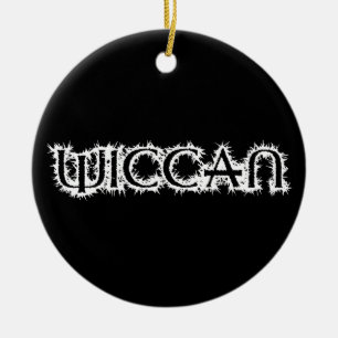 Wiccan Julgransprydnad Keramik