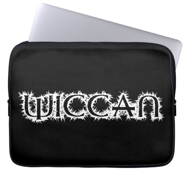 Wiccan Laptop Sleeve (Framsidan)