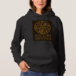 Wiccan Mestiza Aztek-Inspirerad Pentagramlogotyp T Shirt