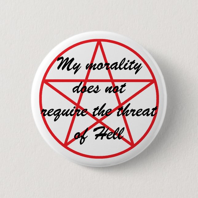 Wiccan Morality Knapp (Framsida)