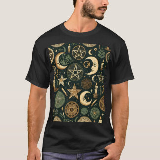 Wiccan Pattern 2 T Shirt