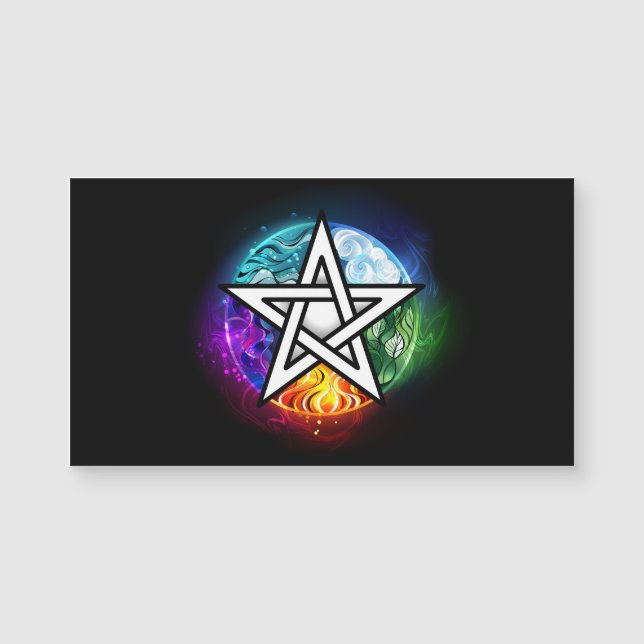 Wiccan pentagram (Framsida)
