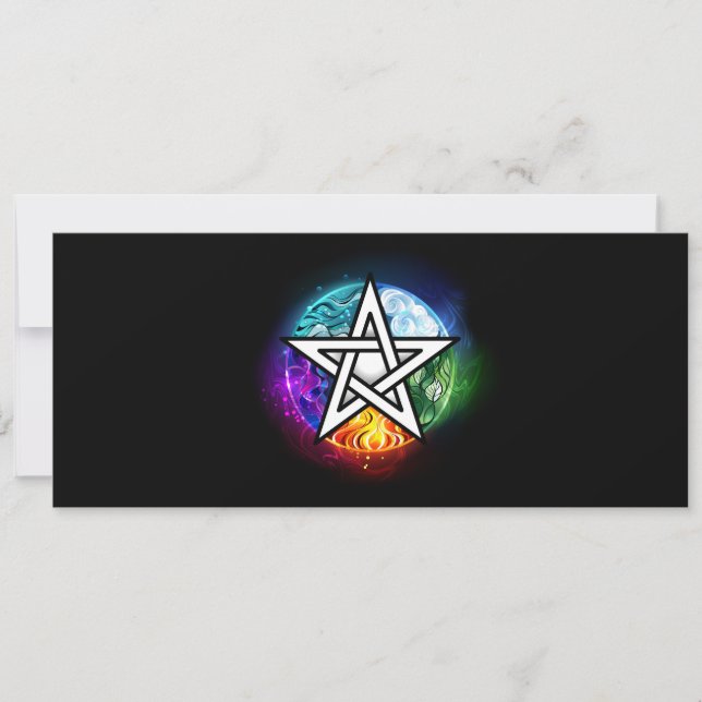 Wiccan pentagram (Framsida)