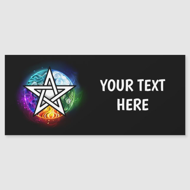 Wiccan pentagram (Framsida)