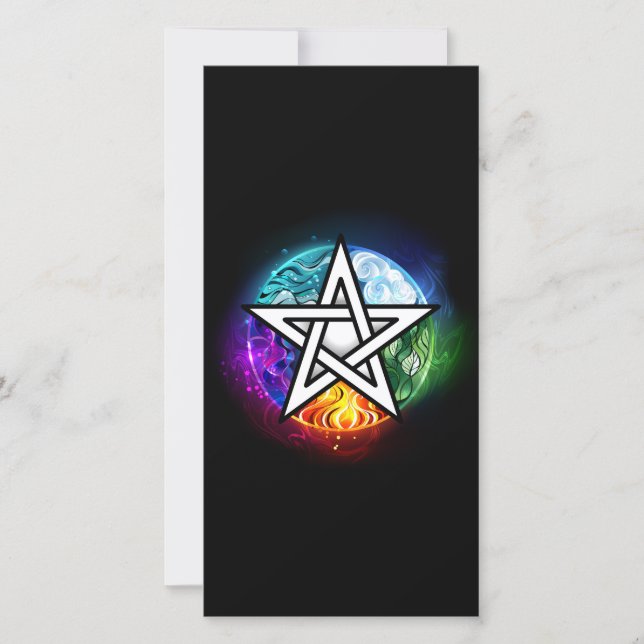 Wiccan pentagram (Framsida)