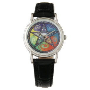 Wiccan Pentagram Armbandsur