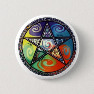 Wiccan Pentagram Knapp