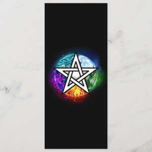 Wiccan pentagram meny