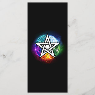 Wiccan pentagram meny