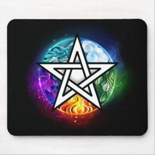 Wiccan pentagram musmatta