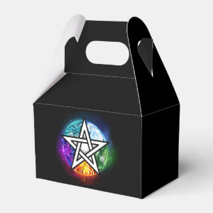 Wiccan pentagram presentaskar
