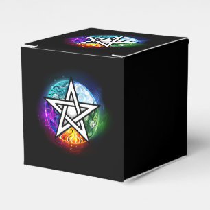 Wiccan pentagram presentaskar