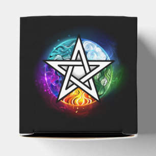 Wiccan pentagram presentaskar