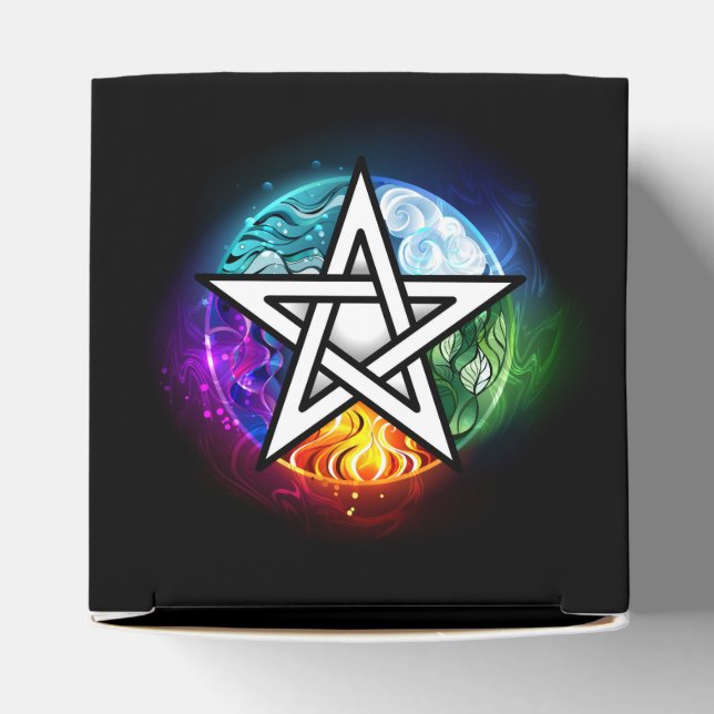 Wiccan pentagram presentaskar (Överdel)