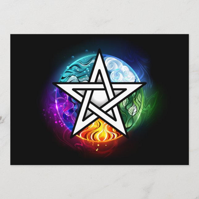 Wiccan pentagram program (Framsida)