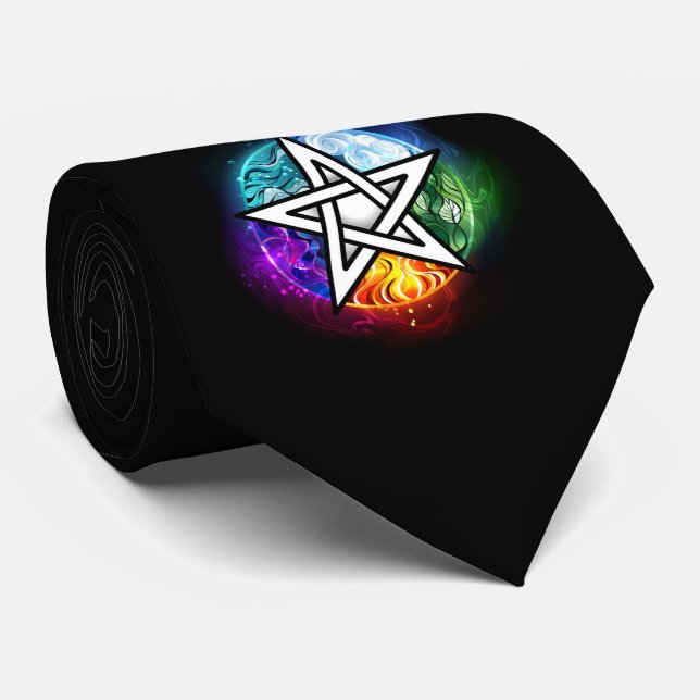 Wiccan pentagram slips (Rullad)