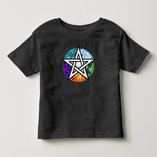 Wiccan pentagram t shirt