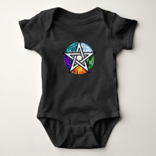 Wiccan pentagram t shirt