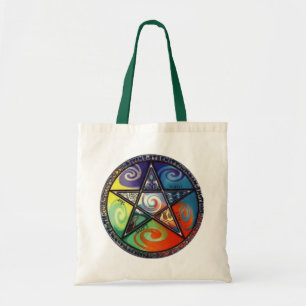 Wiccan Pentagram Tygkasse