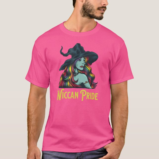 Wiccan Pride Pagan Witchcraft Wiccan Witch A T Shirt (Framsida)