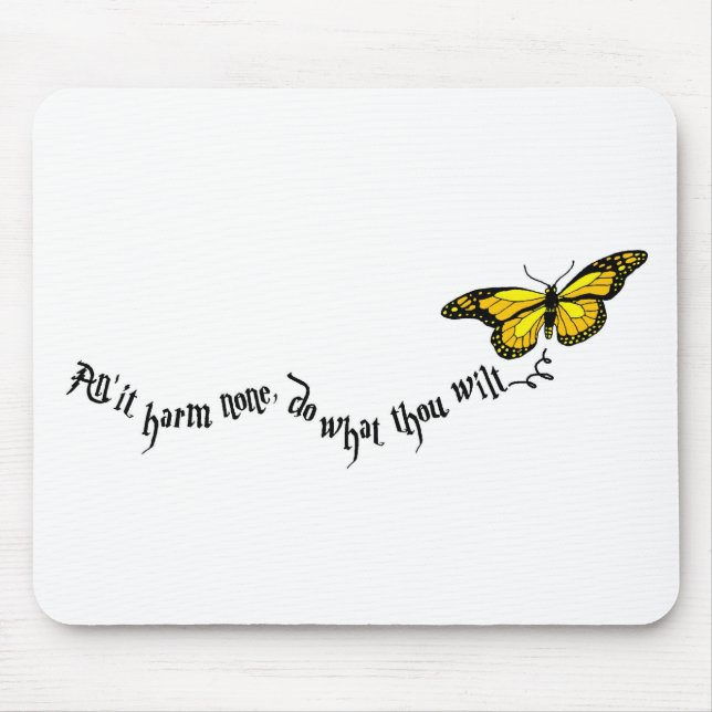 Wiccan rede musmatta (Framsidan)