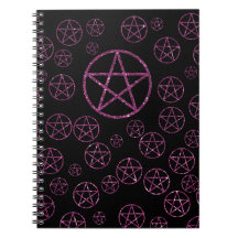 Wiccan Rosa Pentacle Journal 80 Lintrade sidor