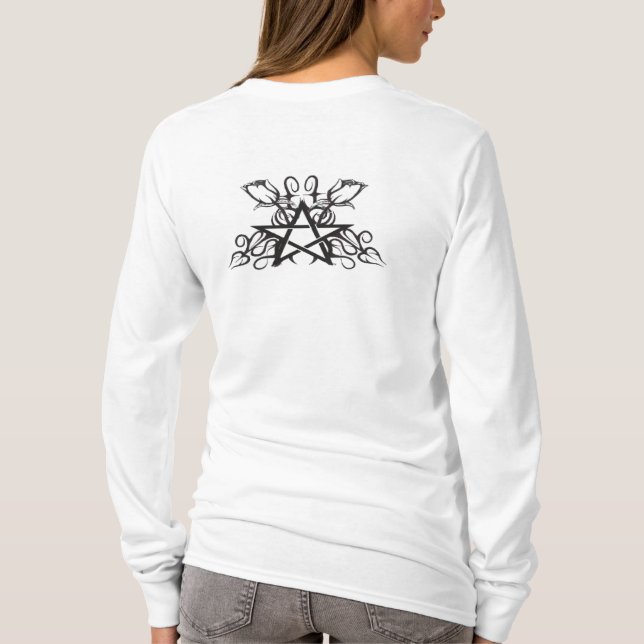 Wiccan steg t-shirt (Baksida)