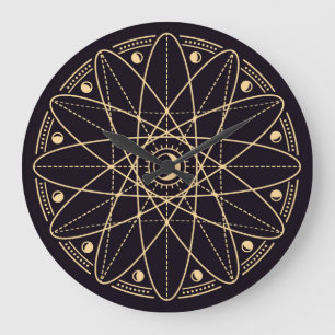 Wiccan-symboler Stor Klocka