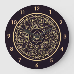 Wiccan-symboler Stor Klocka