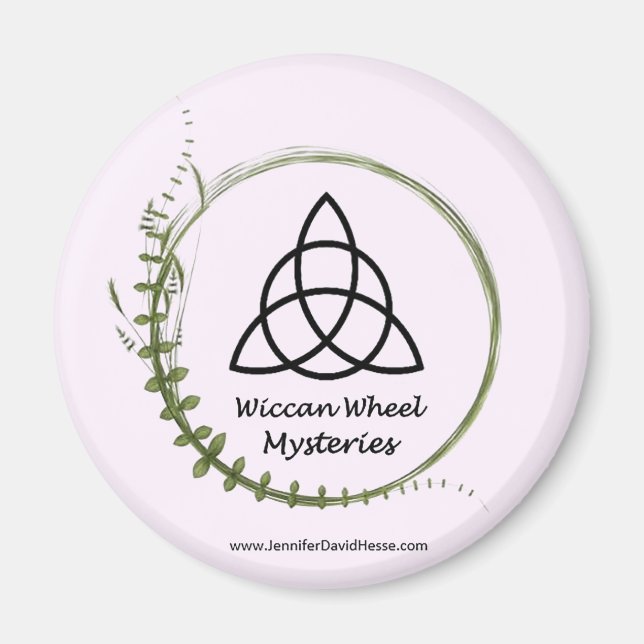 Wiccan Wheel Mysteries Magnet (Framsidan)