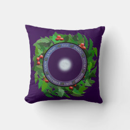 Wiccan Winter Wheel of the Year Kudde