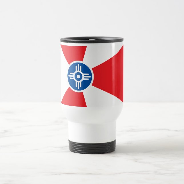 Wichita City flagga Resemugg (Center)