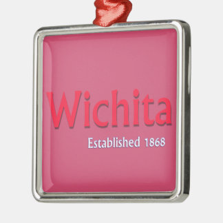 Wichita Etablerade Premium Square Ornaments Julgransprydnad Metall