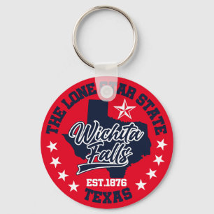 Wichita Falls,Texas Nyckelring