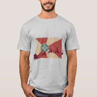 Wichita Flagga jul T Shirt