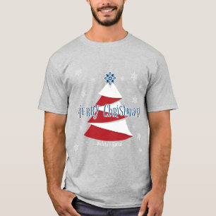 Wichita Flagga Julgran T Shirt