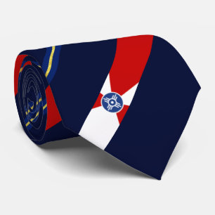 Wichita (Kansas) City flagga Neck Tie Slips